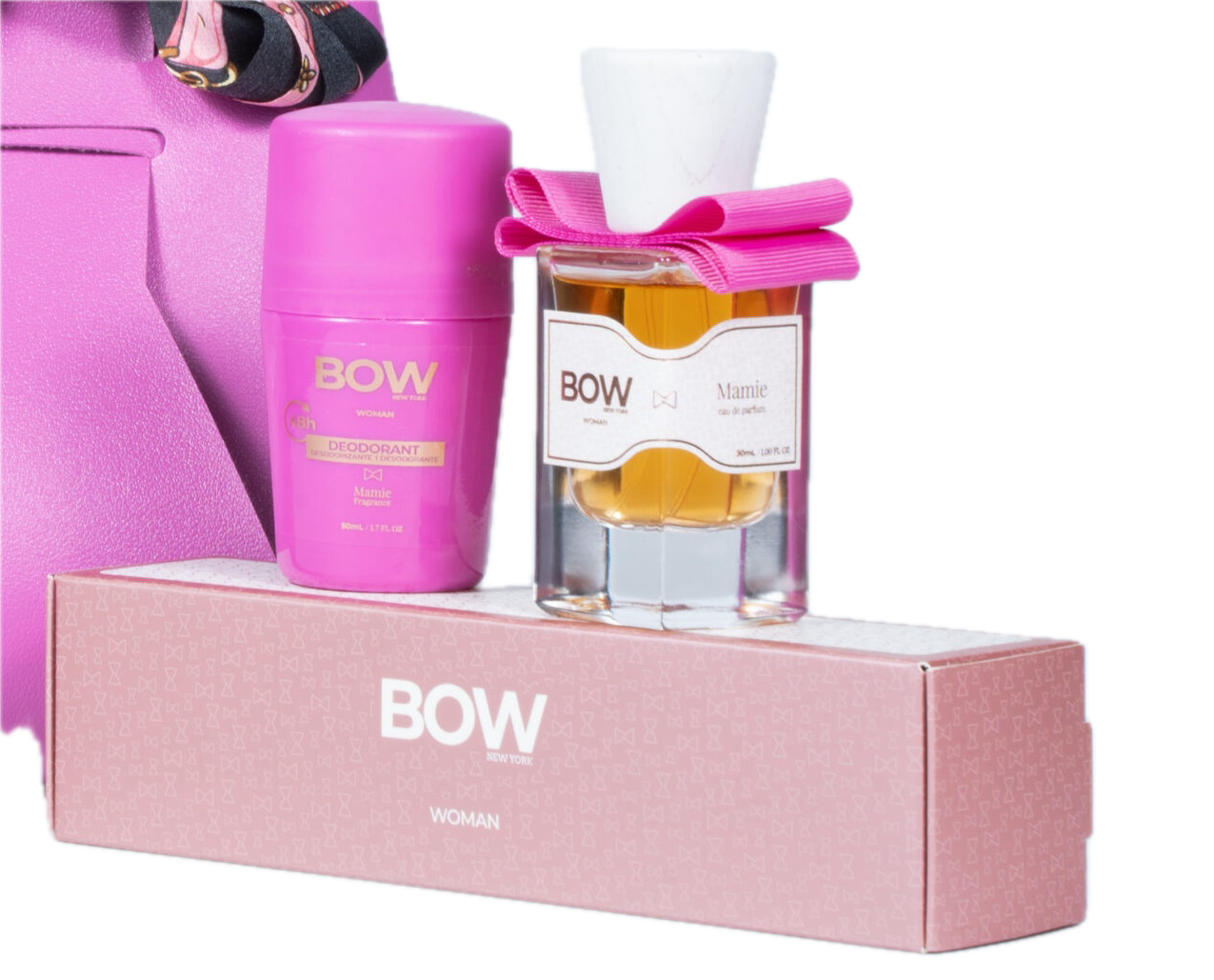 Papillon Bow Mamie Desodorizante 48h 50 mL + Perfume 30 mL