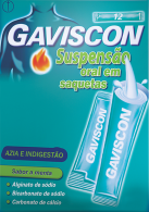 Gaviscon x 12 susp oral saq