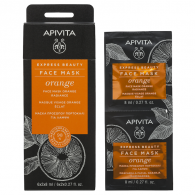 Apivita Express Beauty Máscara Revitalizante com Laranja 2x8ml