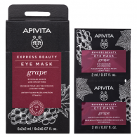 Apivita Express Beauty Máscara de Olhos Antirrugas com Uva 2x2 mL