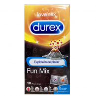 Durex Love Sex Preserv Fun Mix X10
