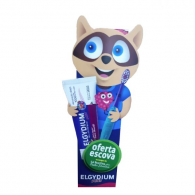 Elgydium Kids Back to School Gel dentífrico frutos silvestres 2A-6A com Oferta de Escova de dentes