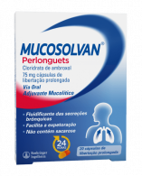 Mucosolvan Perlonguets, 75 mg x 20 cáps lib prol